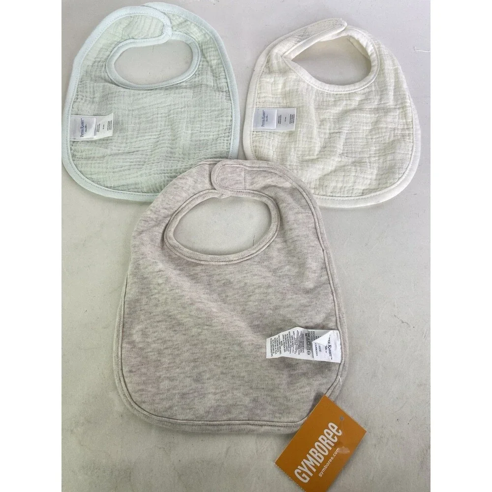 Peter Rabbit Food Drool Bibs 3 Pack Infant Baby NEW